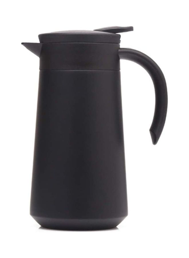 NIBEMINENT Thermal Coffee Jug With Lid Black - Image 1