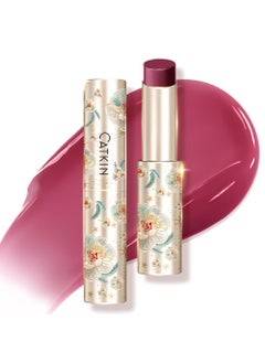 CATKIN CATKIN Glossy Lip Balm Ultra Hydating Glow Lip Tinted Jelly Plump Melting Balm Shea Butter Repair Soothing For Dry Lips Dewy Finished 012 oz C03 VIOLET 