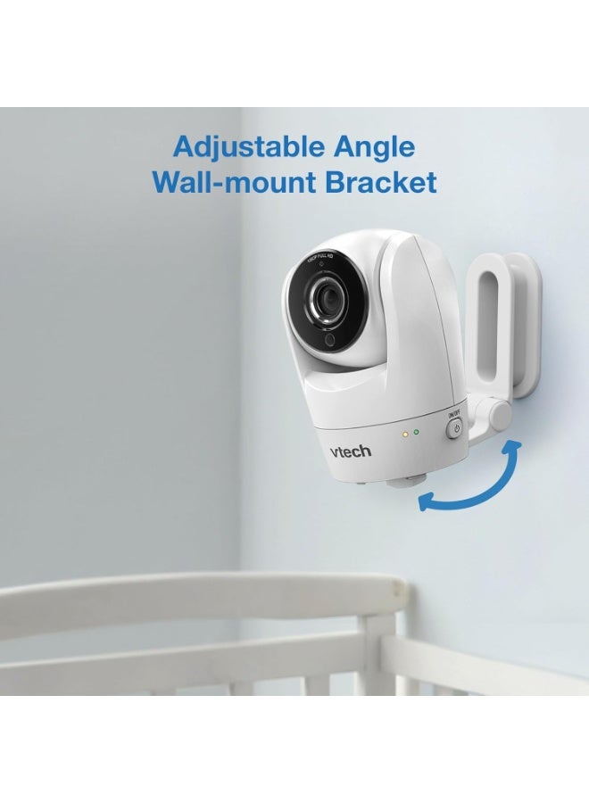 VTech VM901 Smart WiFi Baby Monitor – 1080p Camera, 5" HD Screen, Remote Pan Tilt Zoom, Free App, Night Vision, No Subscription Required - Image 3