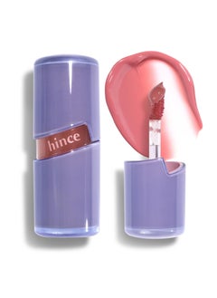 HINCE HINCE Raw Glow Gel Tint  Glossy Dewy Lip Tint NonSticky  Long Wearing Lip Gloss for Natural Glass Glow Moisturizing Liquid Lipstick Vegan 013 floz RARE 08 