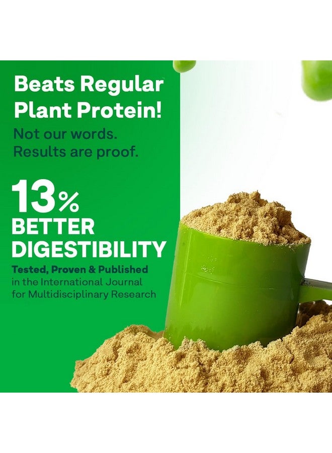 OZiva Bioactive Plant Protein (Malabar Vanilla) | 25g Protein,5.5 BCAA| Pea Isolate| Plant based Protein for Women & Men | Essential Amino Acids| Vegan Protein supplement, Clean, Sugar free, 500g - Image 3