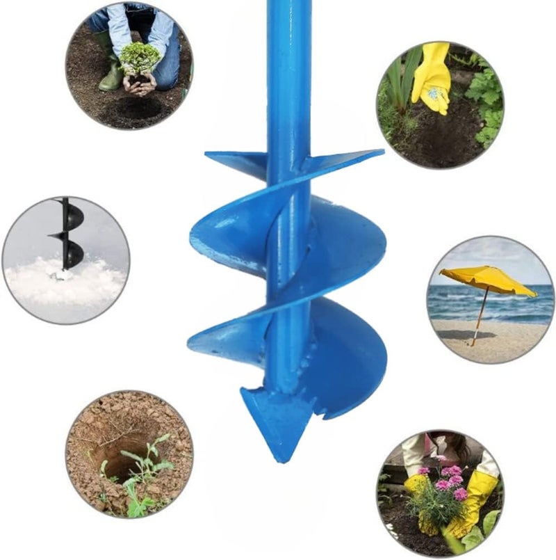 RedBuild Manual Earth Auger Hole Diger (6 Inch) | Post Hole Digger - Image 3