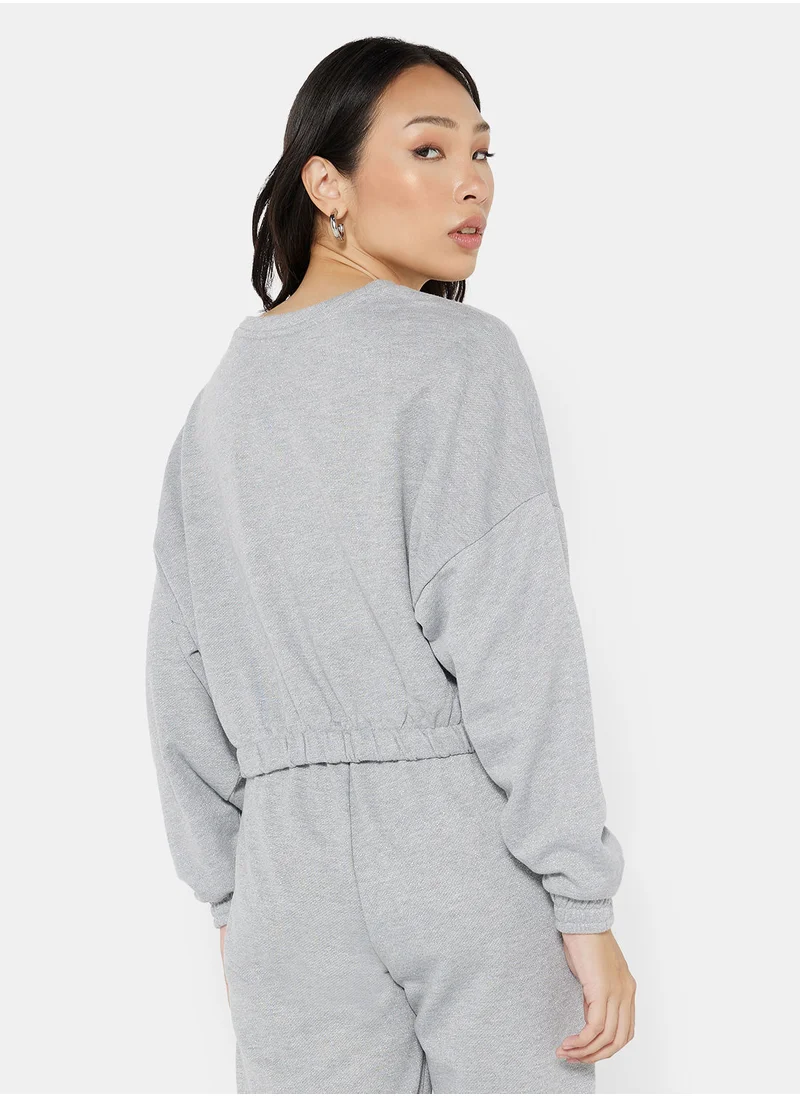 اونلي Shimmer Relaxed Fit Sweatshirt