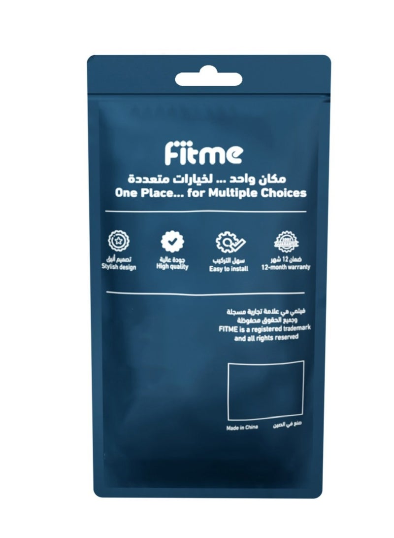 FITME 2-Piece Silicone Clip Replacement Band For Xiaomi Mi Band 8 / Band 9  - Image 4