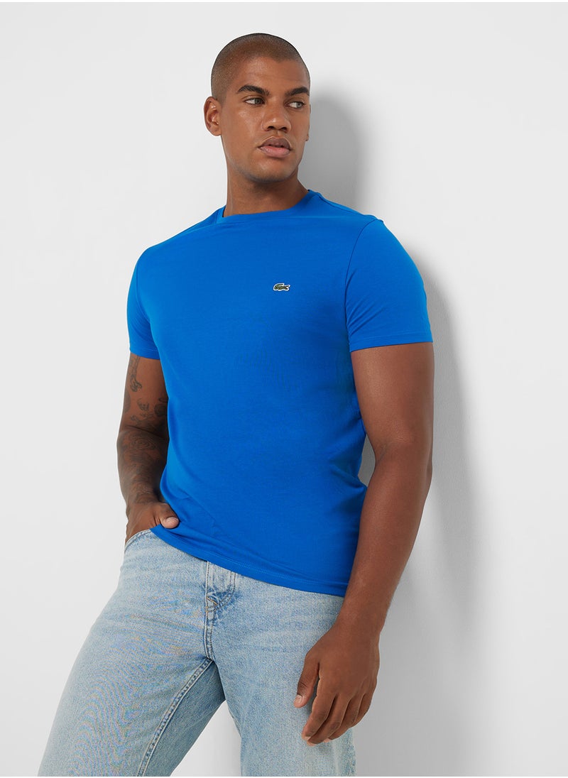 LACOSTE Crew Neck Short Sleeve T-Shirt  - Image 1