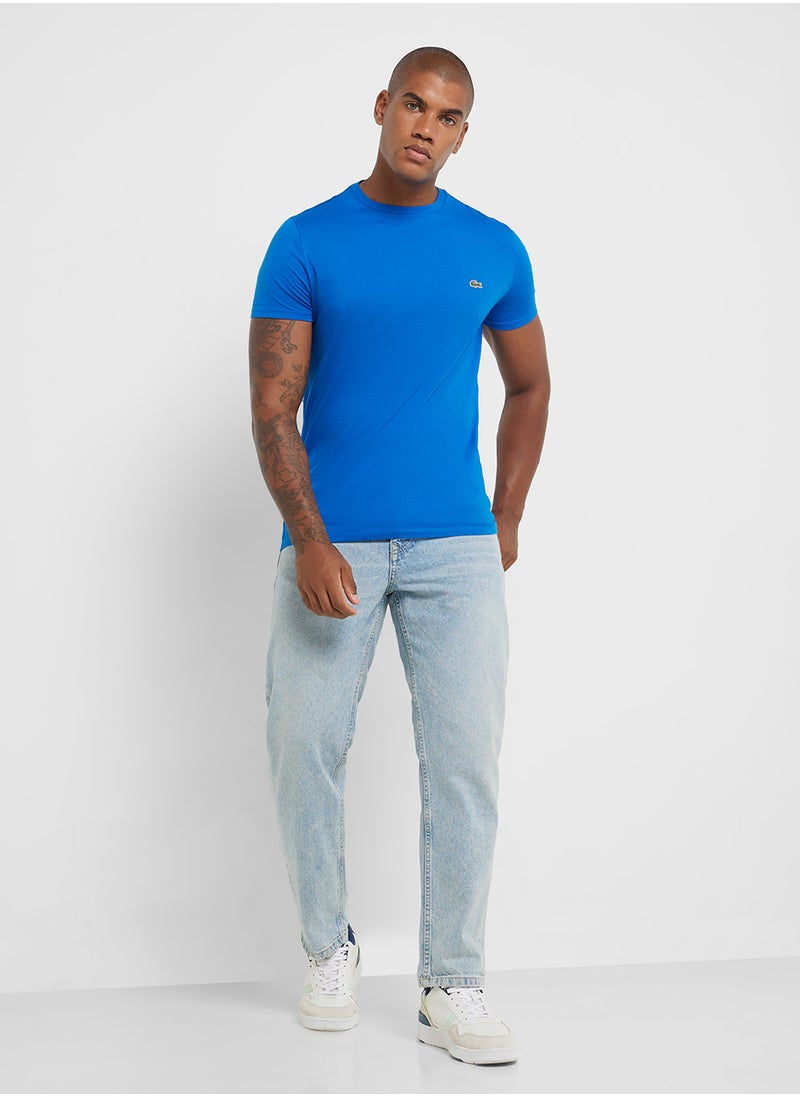 LACOSTE Crew Neck Short Sleeve T-Shirt  - Image 4