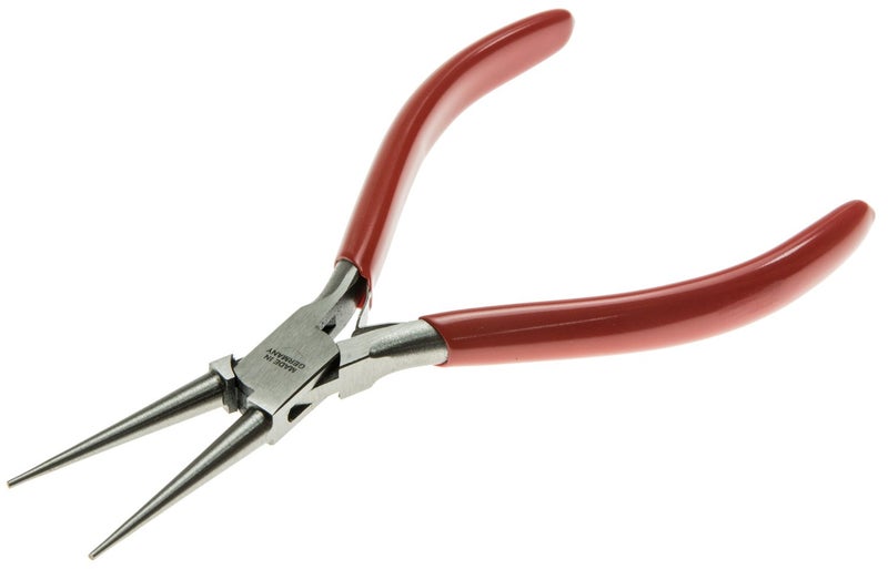 EURO TOOL Extra Duty Pliers, Extra Long Round Nose, 5-1/2 Inches | PLR-312.00 - Image 4
