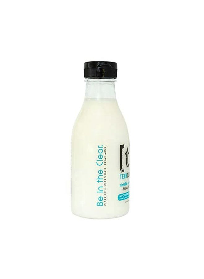 TEENOLOGY - Shampoo for Teens, For Clear Skin and Healthy Hair, Natural Botanical Extracts, 16 oz. (Vanilla Almond) - Image 1