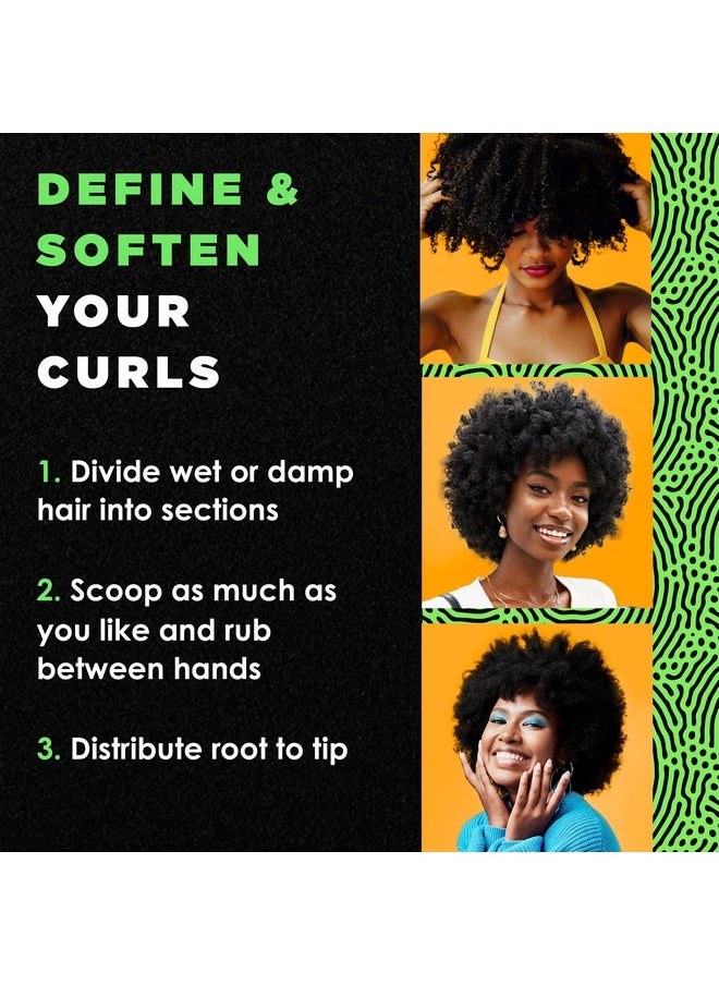 MY BLACK IS BEAUTIFUL Sulfate Free Hydrating Curl Cream For Curly And Coily Hair With Coconut Oil Honey And Turmeric 7.6 Fl Oz  - Image 5