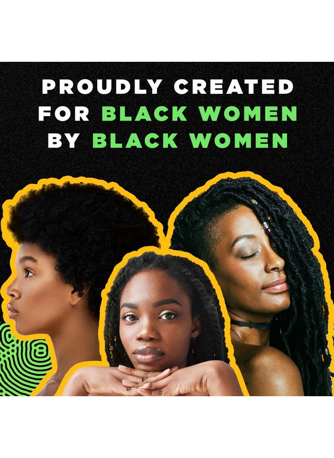 MY BLACK IS BEAUTIFUL Sulfate Free Hydrating Curl Cream For Curly And Coily Hair With Coconut Oil Honey And Turmeric 7.6 Fl Oz  - Image 3