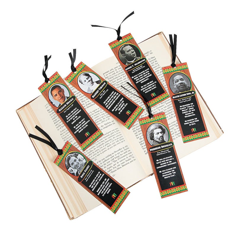 Black History Month Bookmark Asst - 24 Pieces - Educational and Learning Activities for Kids