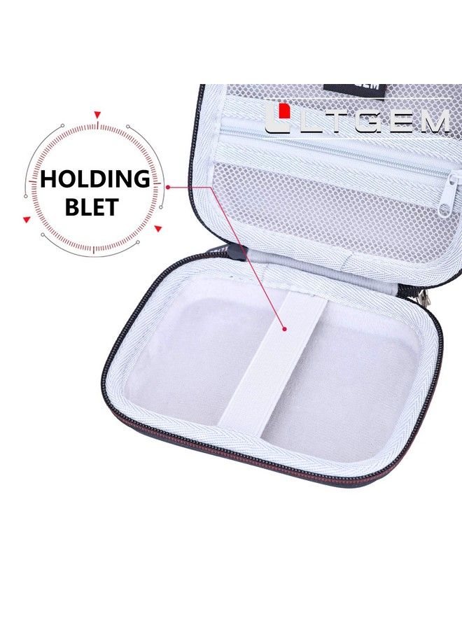 LTGEM حافظة كاميرا لكاميرا Kodak Printomatic وكاميرا Kodak Step وكاميرا Kodak Step Touch وكاميرا Kodak Smile الرقمية للطباعة الفورية - حافظة واقية للسفر والتخزين المنزلي (رمادي) - Image 4