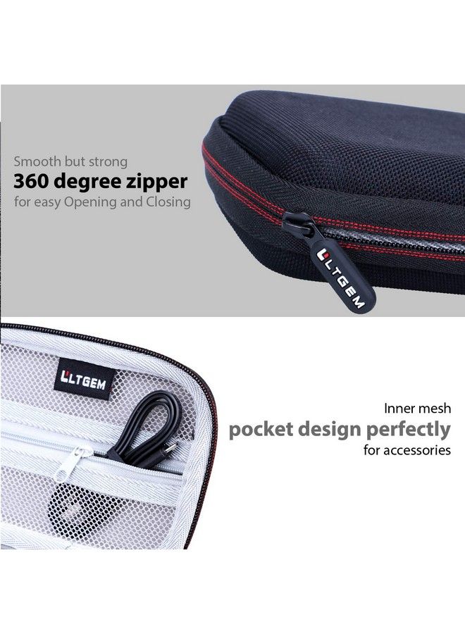 LTGEM حافظة كاميرا لكاميرا Kodak Printomatic وكاميرا Kodak Step وكاميرا Kodak Step Touch وكاميرا Kodak Smile الرقمية للطباعة الفورية - حافظة واقية للسفر والتخزين المنزلي (رمادي) - Image 5