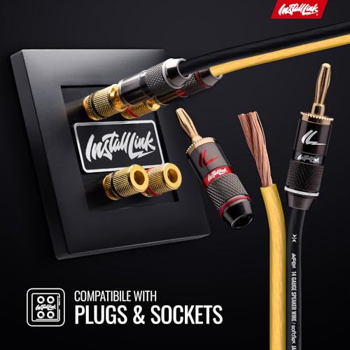 Install Link 14 AWG Gauge Speaker Wire Cable (250 Feet) Stereo, Car or Home Theater (CCA) - Image 4