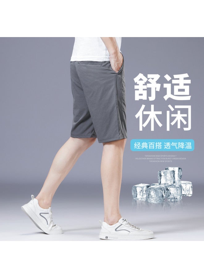 FOLUNSI men's Summer Stretch Shorts - Lightweight, Breathable Athletic 5-inch Shorts - Image 2