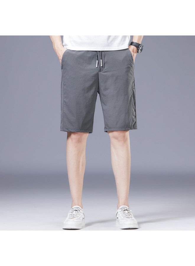FOLUNSI men's Summer Stretch Shorts - Lightweight, Breathable Athletic 5-inch Shorts - Image 4
