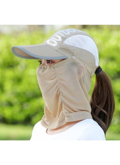 DubaiGallery Folding Beach Outdoor Sports Breathable Mask Quick Drying Women Men Sun Hat.  - Image 3