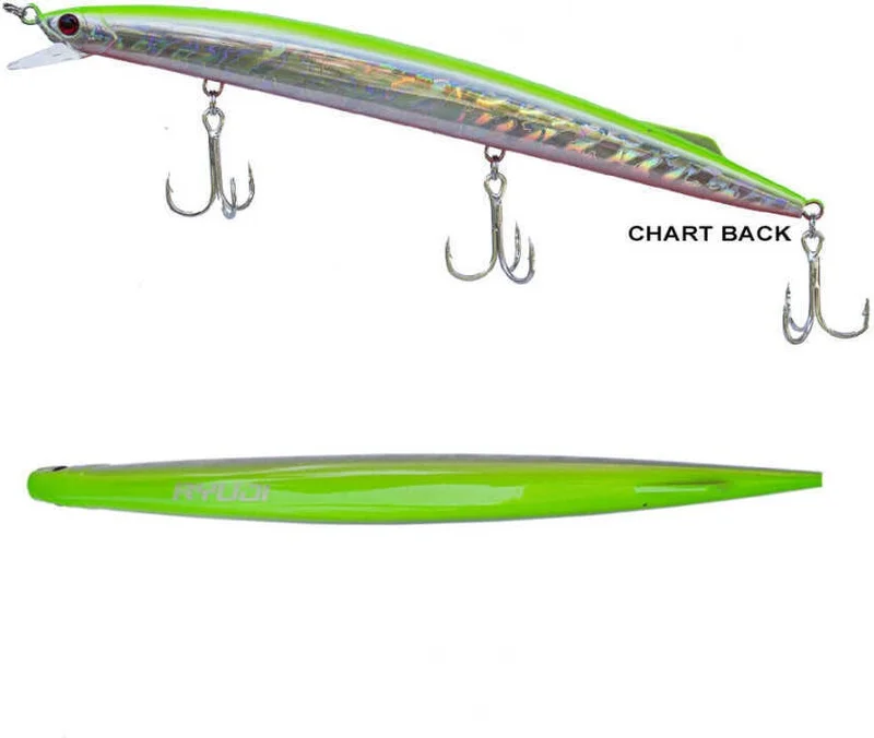 ريوجي Master Jerk Sinking 190MM 36GR Hard Bait Lemon Back-Standard