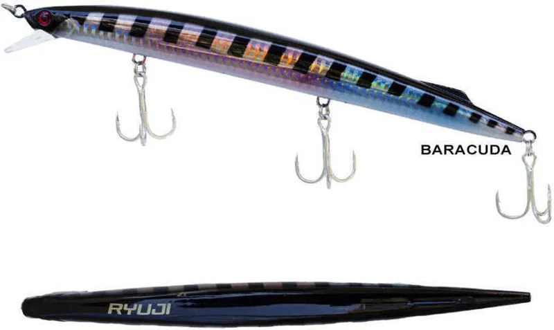 ريوجي Master Jerk Sinking 190MM 36GR Hard Bait Lemon Back-Standard