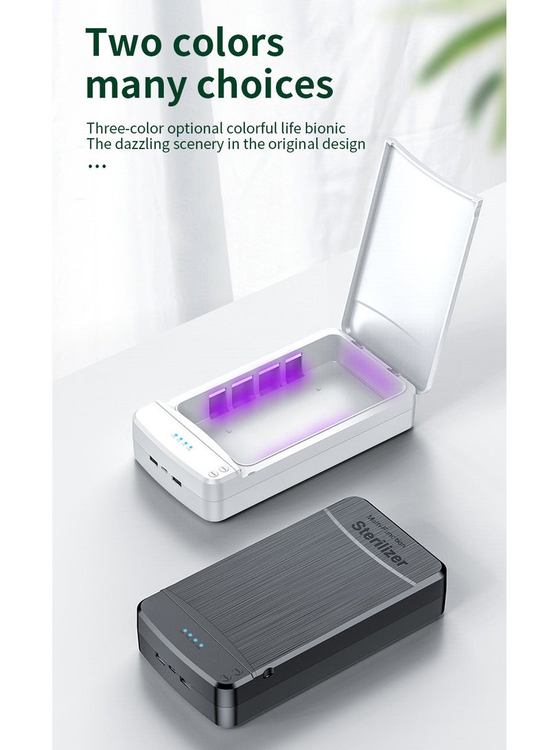 Intelligent Ultraviolet Sterilizer: Disinfects Toothbrush Heads, Dentures, Phones, Glasses, Watches, Jewelry, Makeup Brushes - USB Powered, ABS Material, No Battery Included