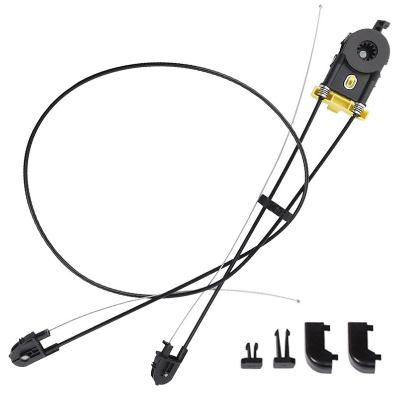 HY-SPEED HYSPEED 25980205 Rear Power Sliding Window Regulator Compatible with 20072014 Silverado 1500 2500 HD 3500 HD Sierra 1500 2500 HD 3500 HD 2007 2008 2009 2010 2011 2012 2013 2014 - Image 2
