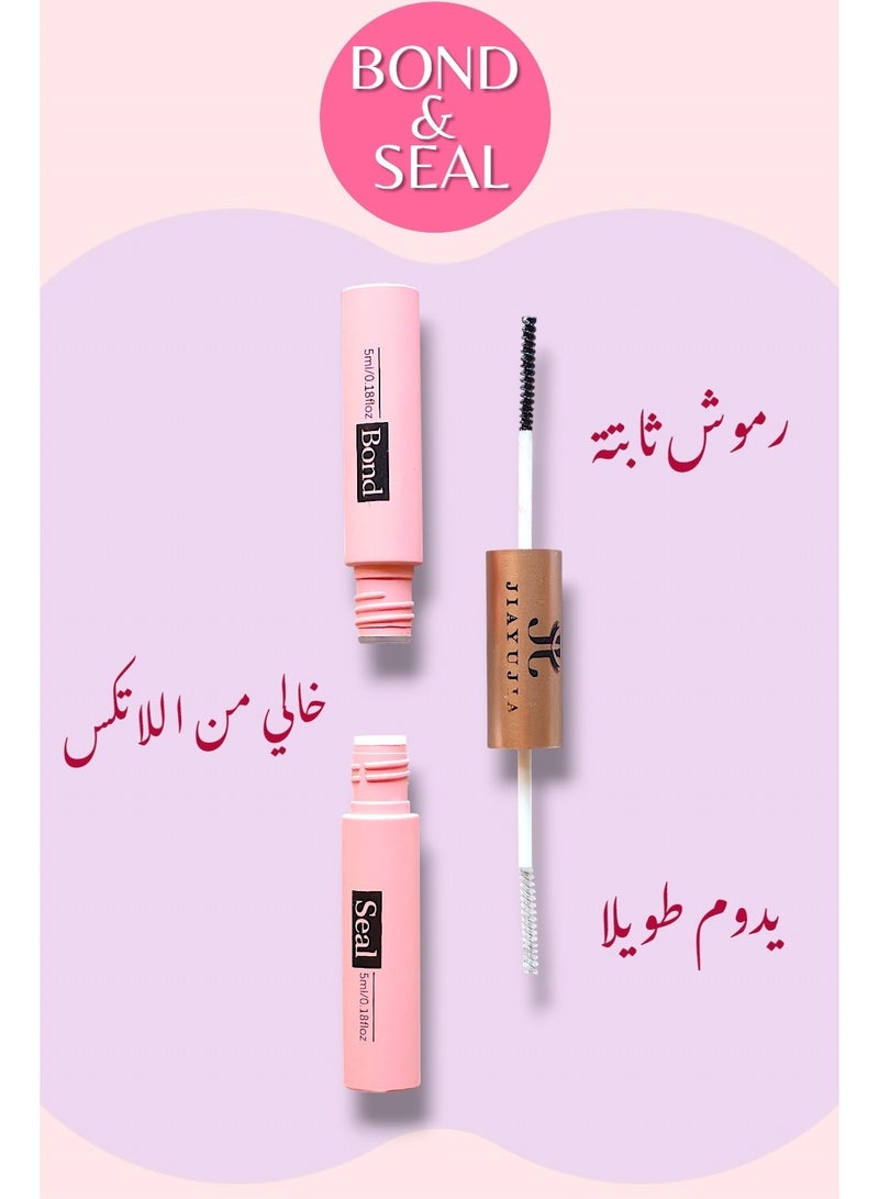 Bond & Seal eyelash adhesive, a strong, long-lasting, latex-free eyelash glue, a long-lasting, waterproof cluster eyelash glue for over 72 hours from Bond & Seal - Image 2