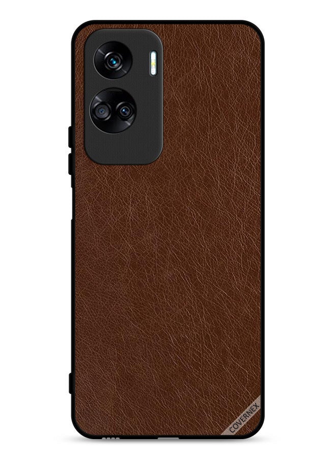 Covernex Honor 90 Lite 5G Protective Case Cover Leather Pattern - Image 1