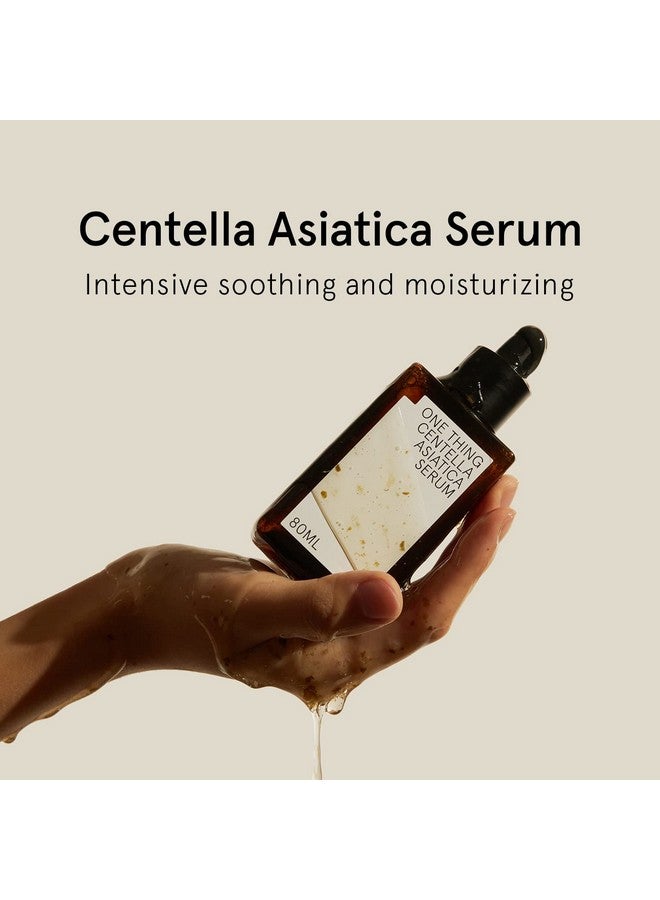ONE THING Centella Asiatica Serum 2.7 Fl Oz | Cica Ha Hyaluronic Acid Hydrating Soothing Ampoule For Oily Acne Prone Sensitive Irritated Facial Skin Barrier Repair Fine Lines | Vegan Korean Skin Care - Image 2