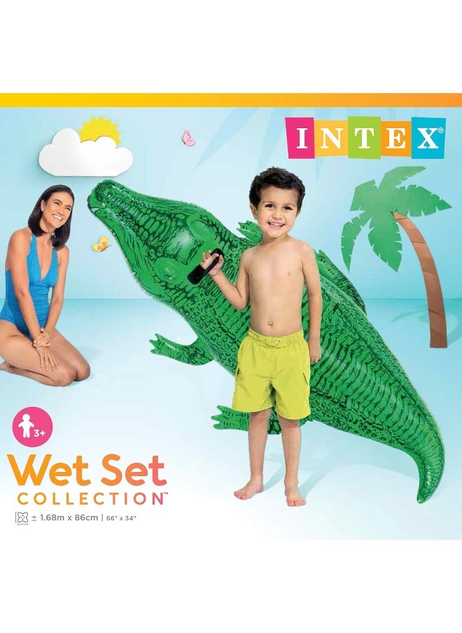 INTEX - Lil' Gator Ride-On - Image 1