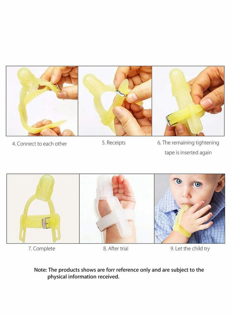 Excefore - Thumb Sucking Stop Finger Guard Children Thumb Sucking Treatment Kit Finger Thumb Guard Treatment Kit to Stop Thumbsucking for Kids to Stop Sucking Thumb - Image 1