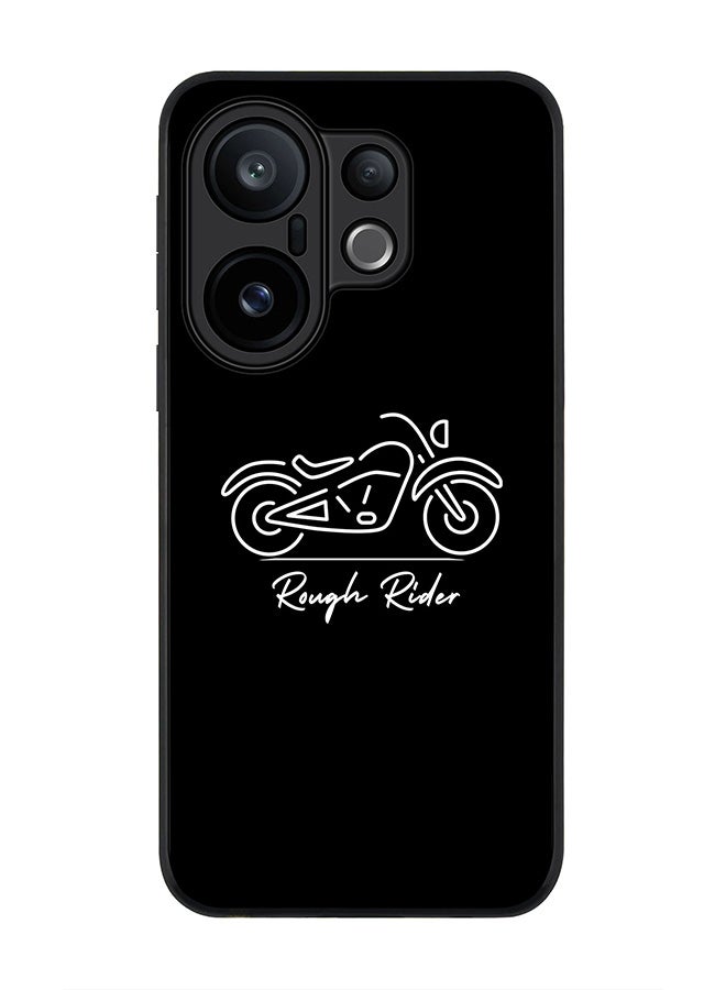 Stylizedd غطاء لجهاز vivo X200 FE / S30 Pro mini، حماية كاميرا رفيعة، غطاء هاتف مضاد للصدمات - رايدر الخشن