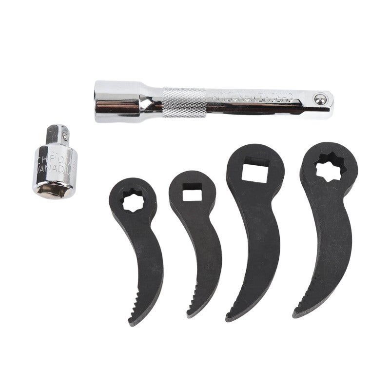 Half Shaft Removal Tool Set CrV Steel Stepless Ratcheting Adapter Head - Heavy Duty Crowbar Adapter Head Repair Kit for Automotive Driveshaft Tasks - Image 4