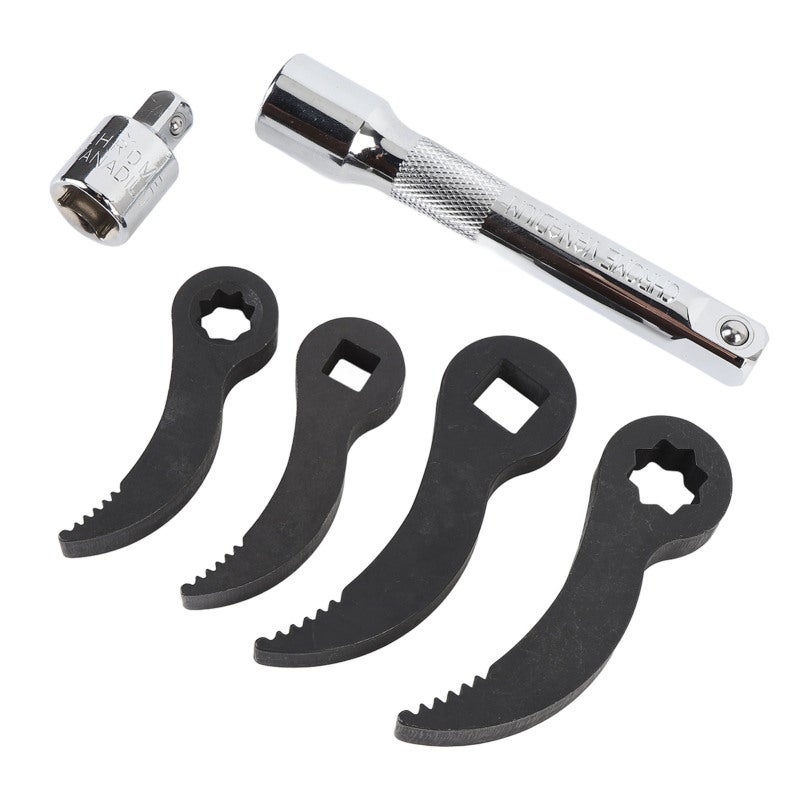 Half Shaft Removal Tool Set CrV Steel Stepless Ratcheting Adapter Head - Heavy Duty Crowbar Adapter Head Repair Kit for Automotive Driveshaft Tasks - Image 3