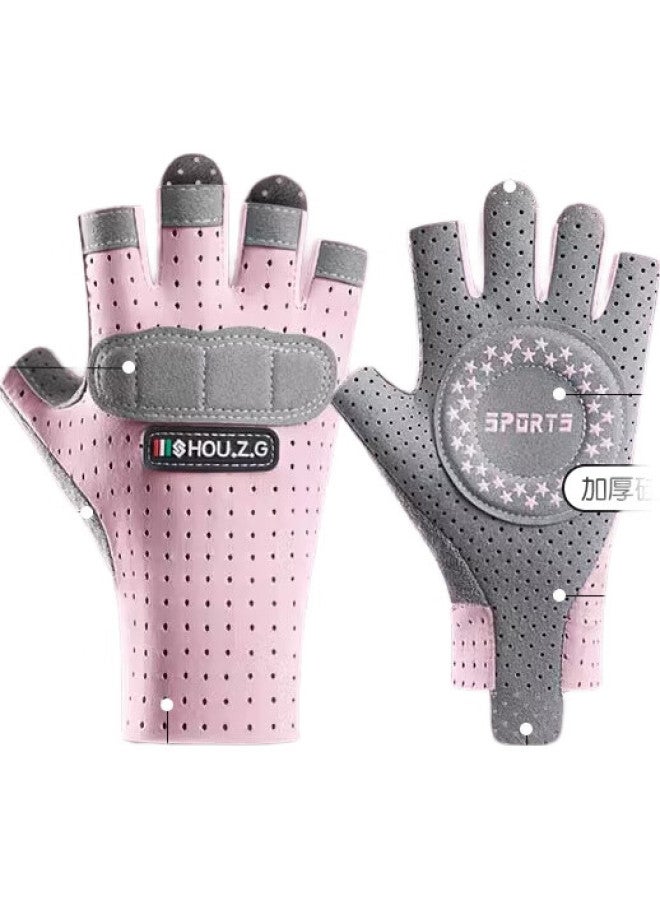 Ousen Kids Cycling Gloves For Sports, Biking, Hiking, Climbing, Outdoor Roller Skating, Boys And Girls Half Finger - Image 2