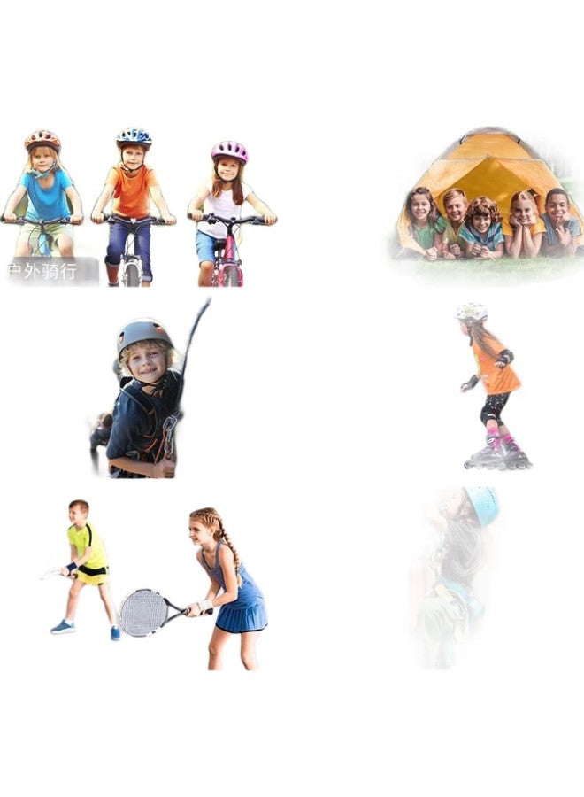 Ousen Kids Cycling Gloves For Sports, Biking, Hiking, Climbing, Outdoor Roller Skating, Boys And Girls Half Finger - Image 3