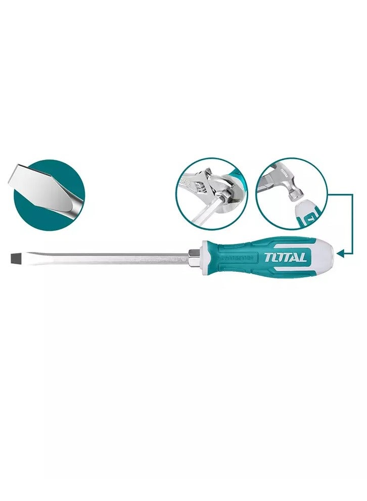 توتال TOTAL مفك يد ربل طرق عادي 150 مم THGS61506  - Image 3