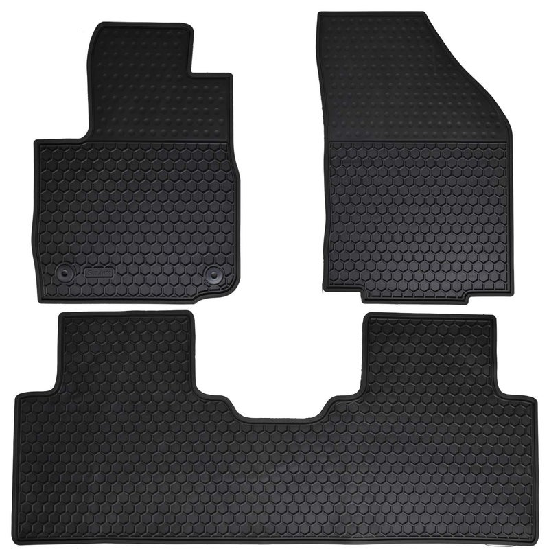 Megiteller Car Floor Mats Custom Fit for Chevrolet Chevy EquinoxGMC Terrain 2018 2019 2020 2021 2022 2023 2024 Odorless Washable Rubber All Weather Floor Liners