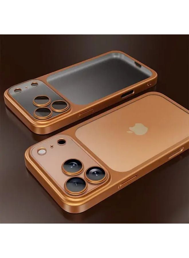 Silvery Matte Frosted Shockproof Hard Case For IPhone 16 Pro Durable Phone Cover - Image 5