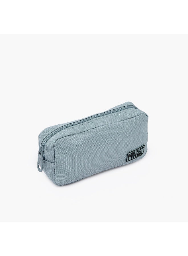 Must Pouch-Monochrome-Sustainable-1 Cmprt (Rpet 900D Pu) Blue \ 20X5X9 - Image 3