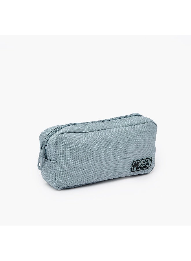 Must Pouch-Monochrome-Sustainable-1 Cmprt (Rpet 900D Pu) Blue \ 20X5X9 - Image 4