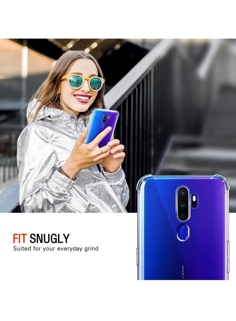 Transparent Shockproof Protective Back Case for Oppo A5 2020 / A9 2020 - Image 3