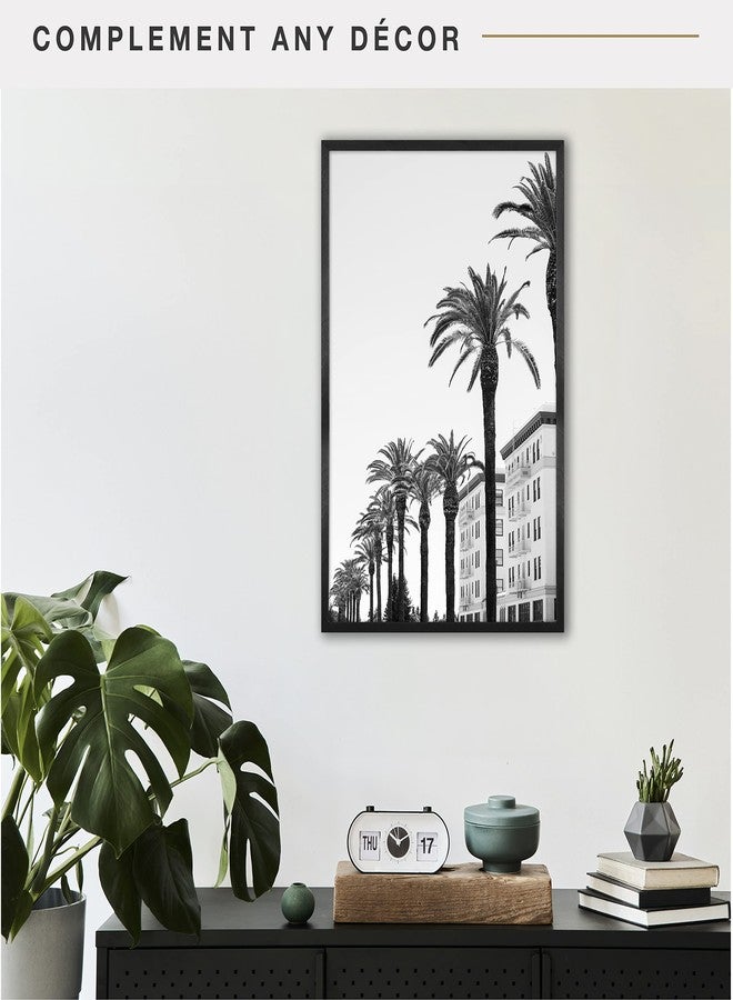 MCS Edgeline Metal Poster Frame, Back-Loading Picture Frame For Wall Art, 16 x 24 Inch, Black - Image 2