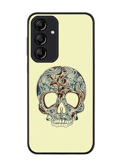 Rugged Black Edge Case for Samsung Galaxy A35, Slim fit Soft Case Flexible Rubber Edges Anti Drop TPU Gel Thin Cover -  Skully Tattoo