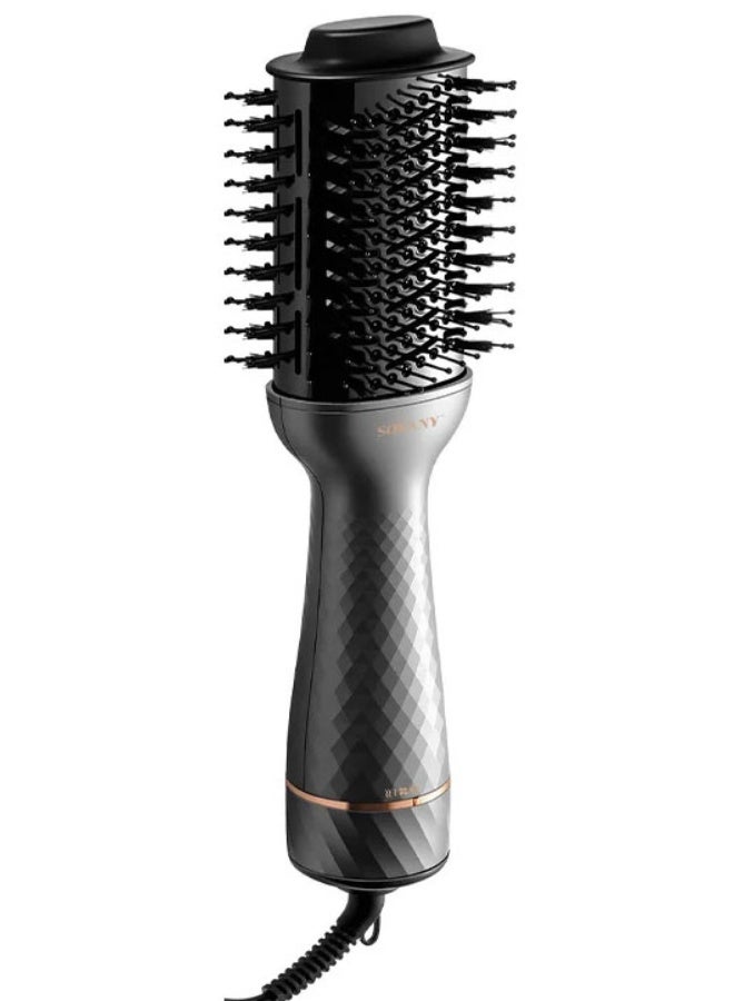 sokany SK-15061N Professional Hot Air Hair Straightening Brush – 1200W Fast Heat, 4-in-1 Styling & Drying, Cold Air Function, 360° Swivel Cord, Auto Shut-Off Safety, Smooth & Frizz-Free Hair - Image 1