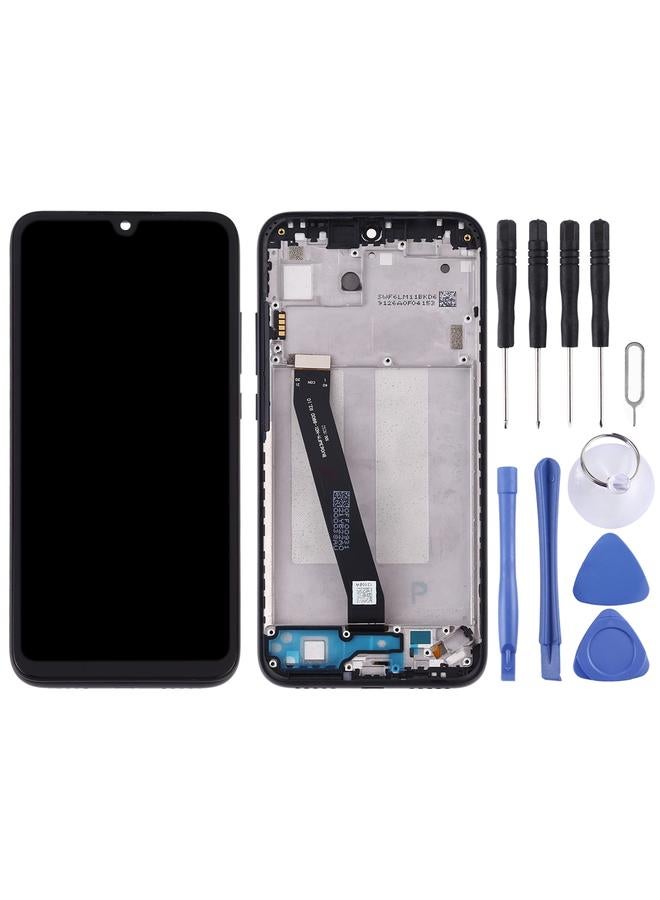 erorex Replacement TFT LCD Screen for Xiaomi Redmi 7 Digitizer Full Assembly with Frame Black - Image 2