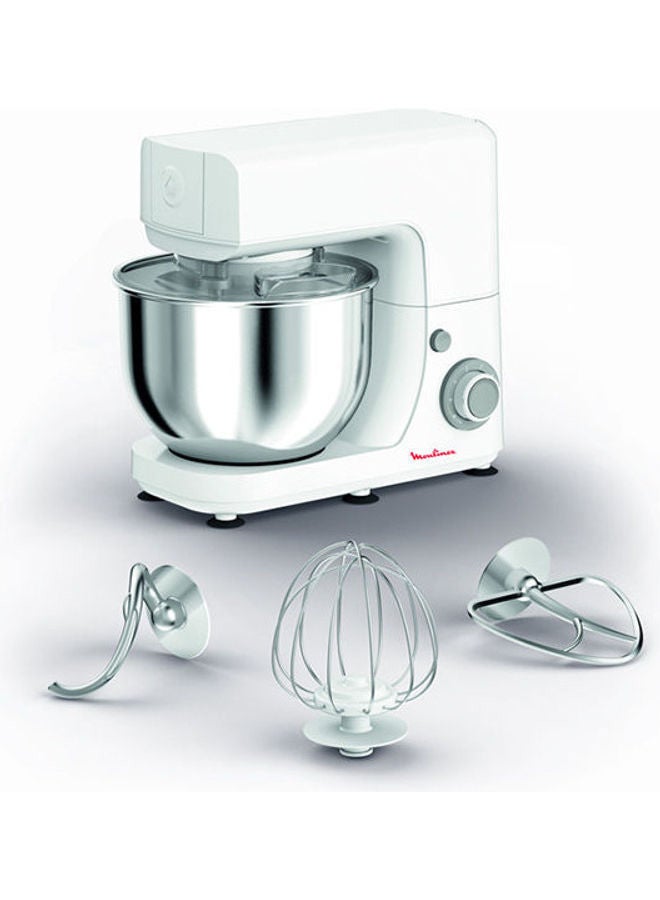 Moulinex Masterchef Essential Kitchen Machine, 4.8 L 800 W QA150110 White - Image 1