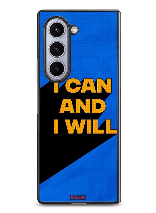 Tolwak Samsung Galaxy Z Fold6 Protective Case Cover I Can And I Will - Image 1