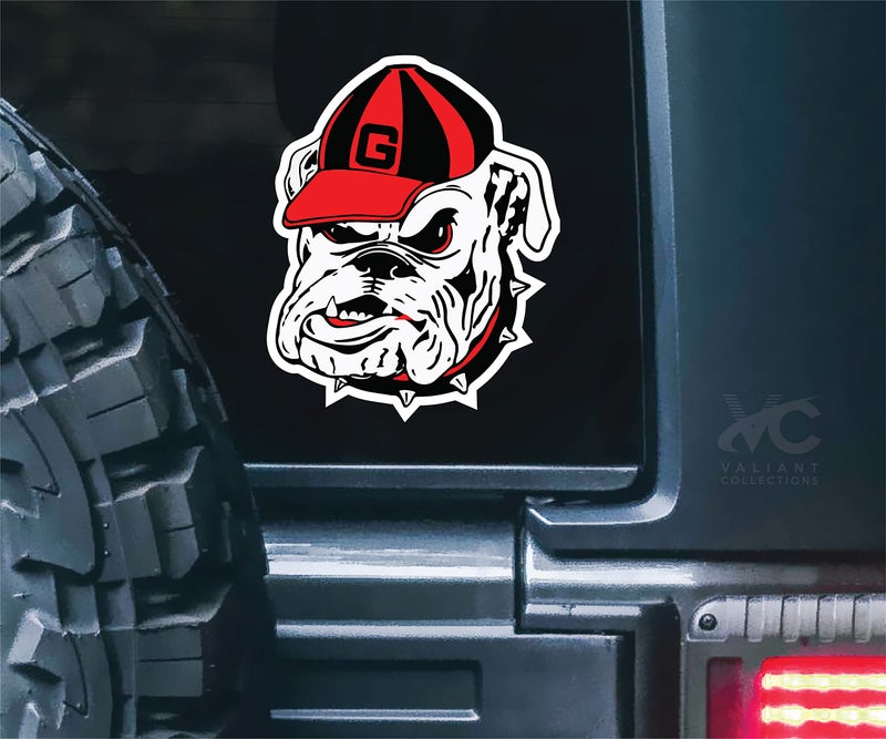 VALIANT COLLECTIONS â€“ Bulldog Stickersâ€“Vinyl Decal for Car and Van â€“ Indoor and Outdoor use for Long Lastingâ€“Waterproof Stickers for Waterbottle and Laptopâ€“Removable Sticker for Mirrorâ€“VC 426 - Image 2