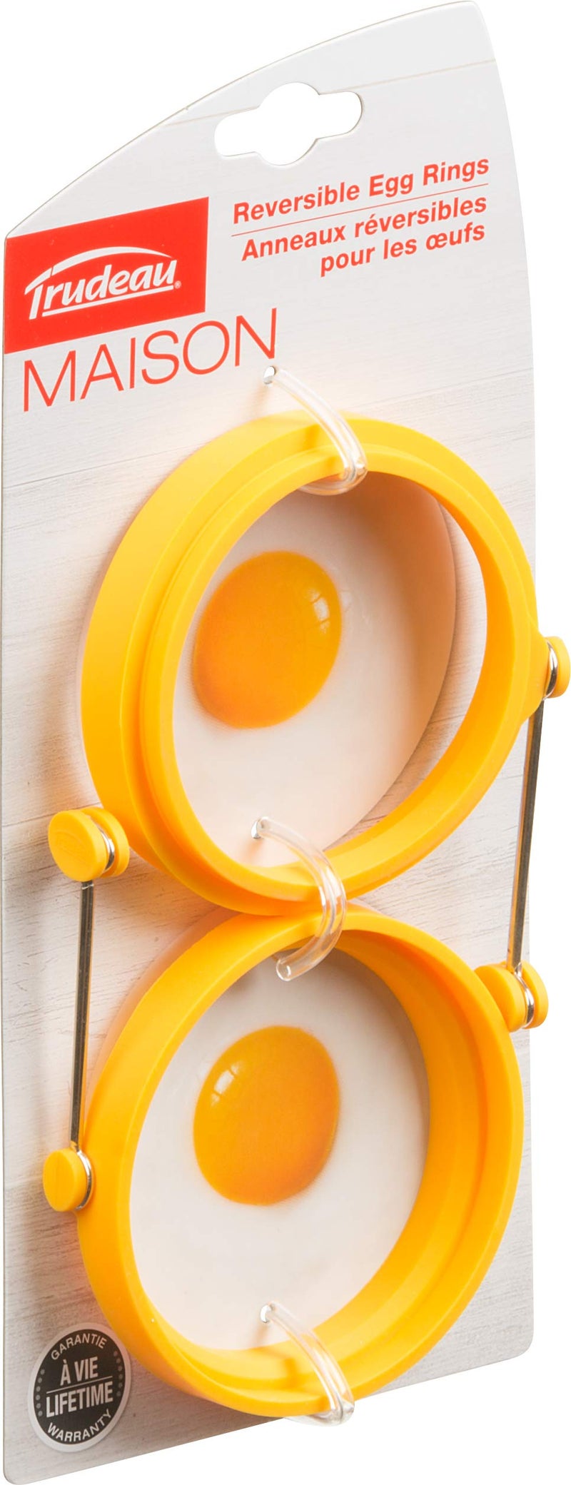 Trudeau, Standard, Yellow Maison Set of 2 Egg Rings (0537083) - Image 2