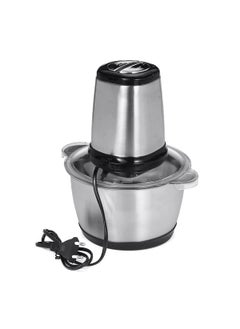 LEKORED Stainless Steel 400W Electric Meat Grinders with Bowl for Heavy Kitchen Food Chopper Meat Vegetables Onion Slicer Garlic Slicer Dicer Food Processor 3L